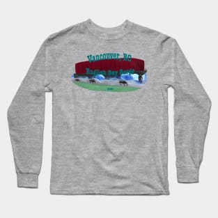 The English Bay Barge Long Sleeve T-Shirt